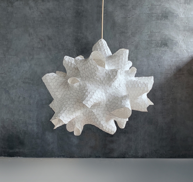 Honeycomb Light Sculpture – 36″ by Patrick Weder