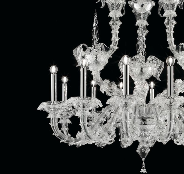 4604 Chandelier by Barovier&Toso