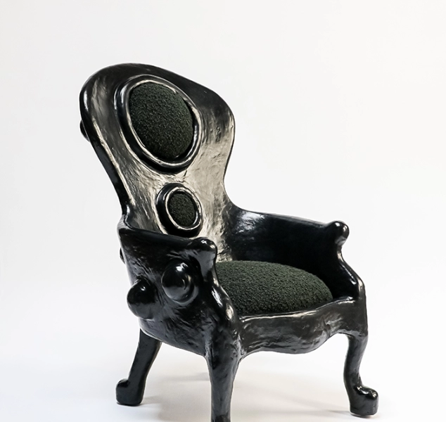 Shell Lounge Low Armchair by Brent Warr