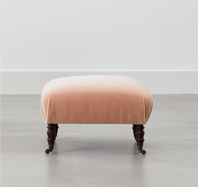Rolled Up Ottoman by COUP STUDIO