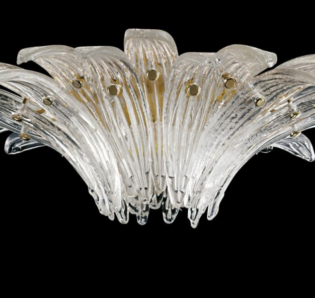 Palmette Ceiling Lamp by Barovier&Toso